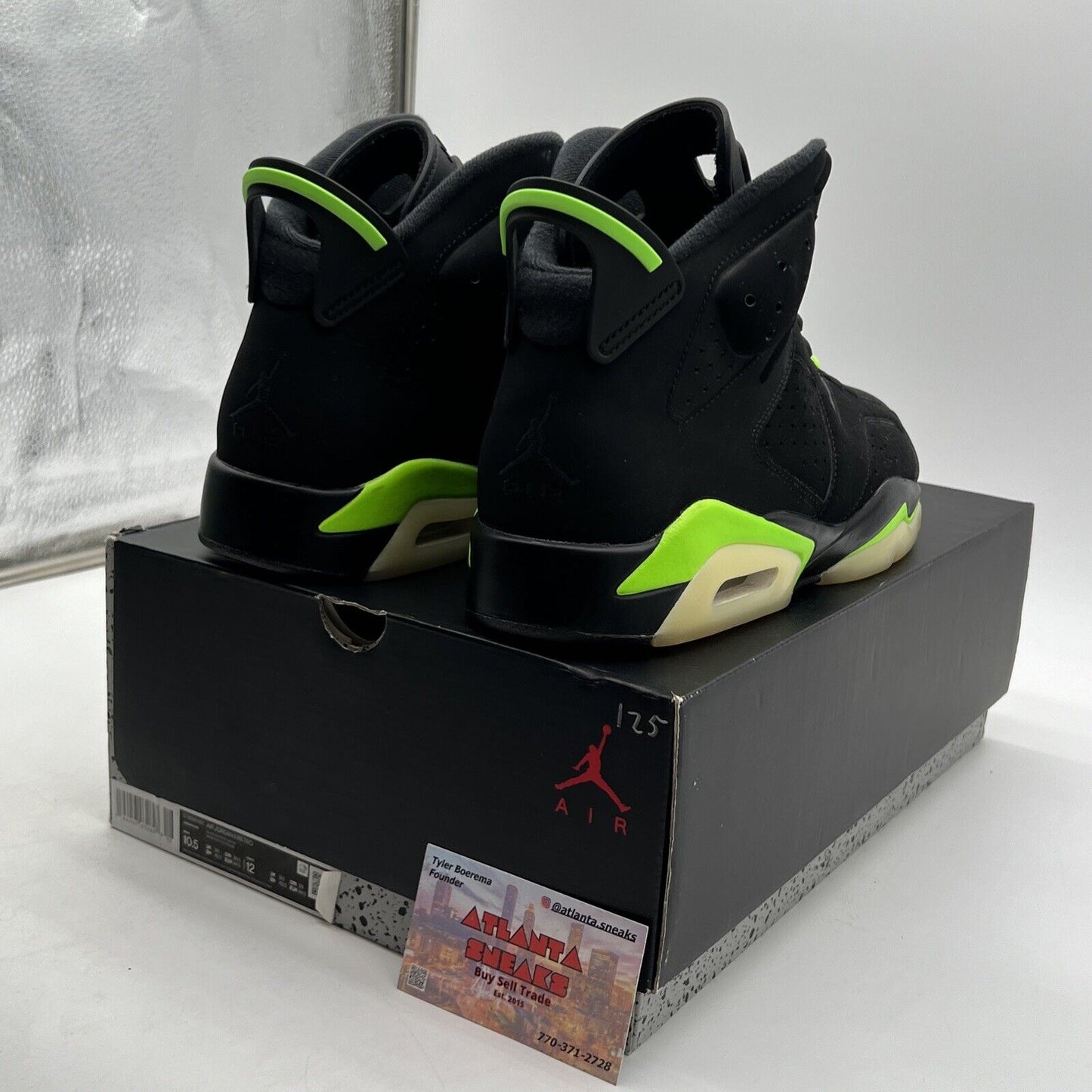 Size 10.5 - Jordan 6 Retro Electric Green 2021 (CT8529-003)