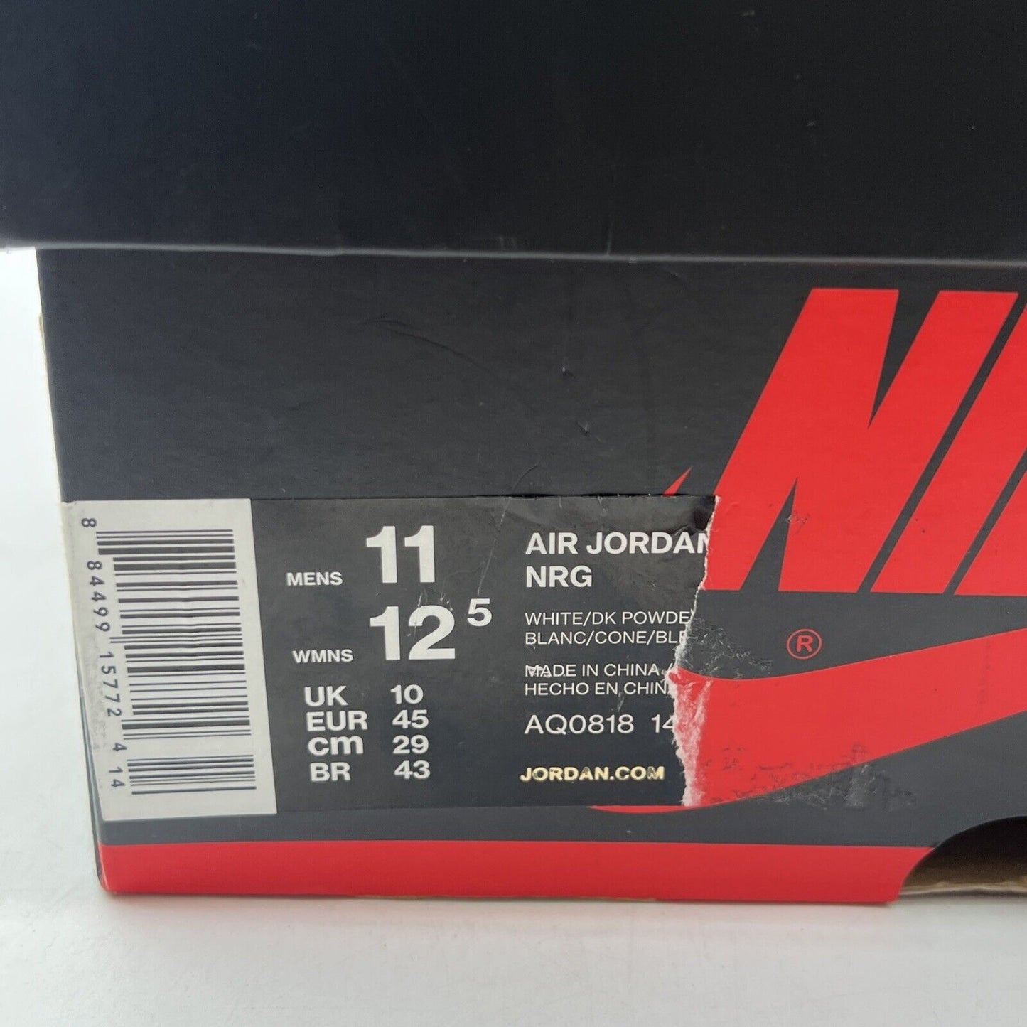 Size 11 - Air Jordan 1 Retro OG x Off-White High UNC (AQ0818-148)