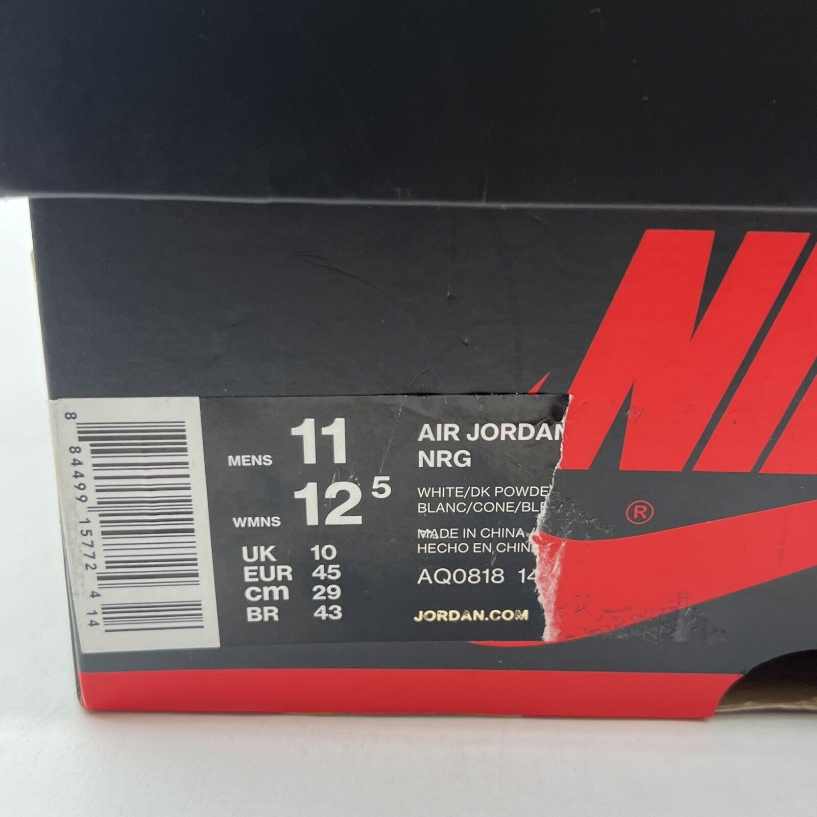 Size 11 - Air Jordan 1 Retro OG x Off-White High UNC (AQ0818-148)