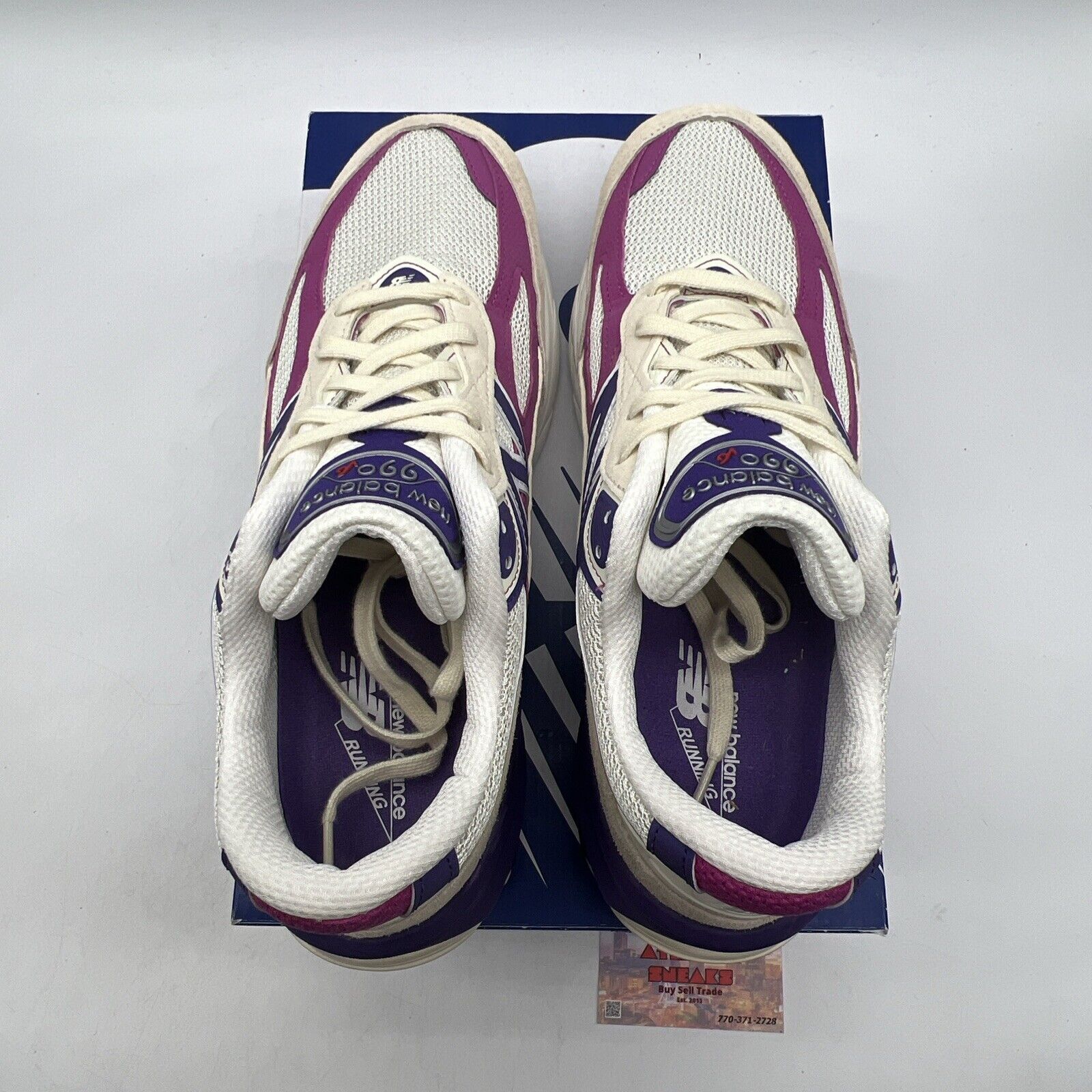 Size 10 - New Balance Teddy Santis x 990v6 Made in USA Macadamia Nut Magenta