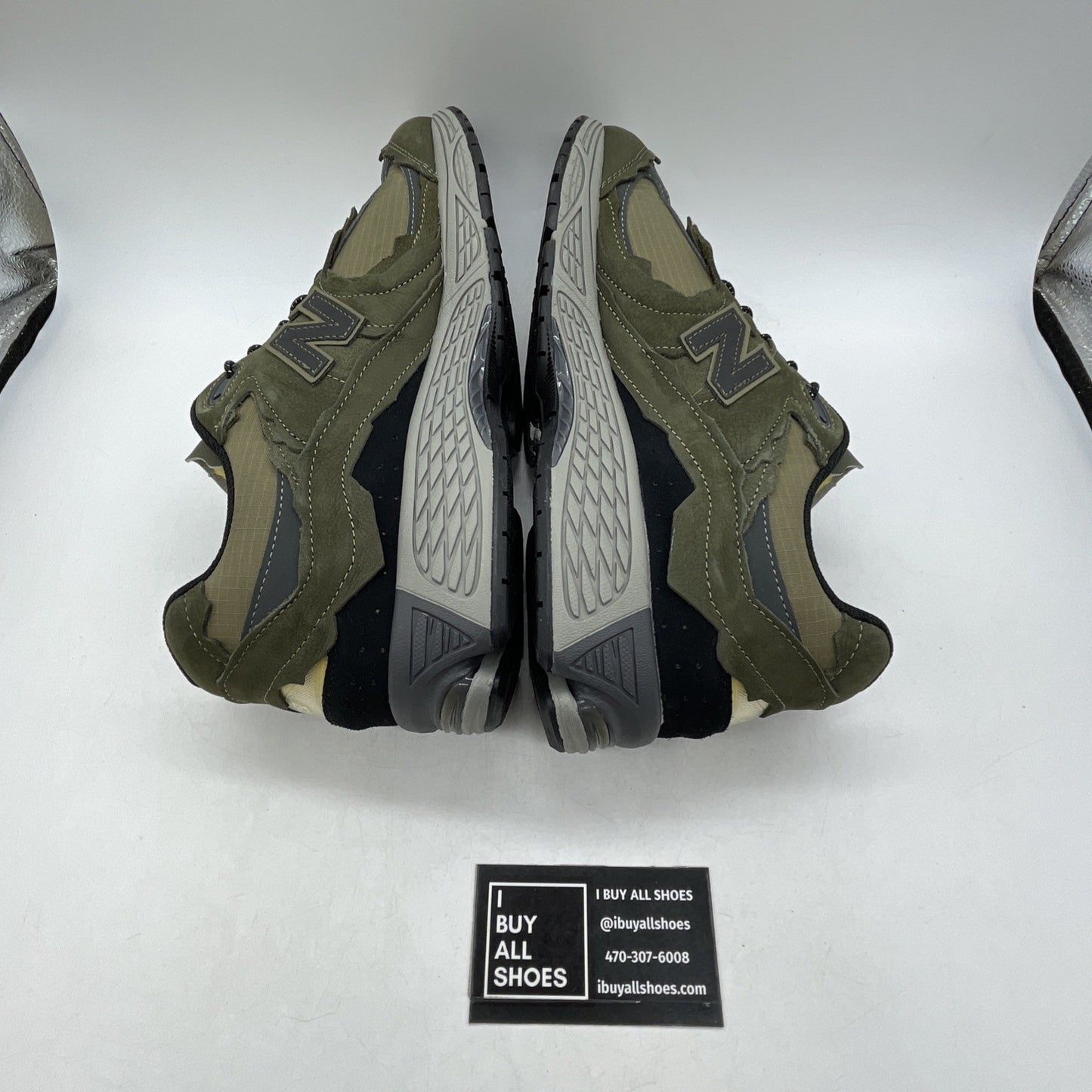 Size 12 - New Balance 2002R Protection Pack Dark Moss (M2002RDN)