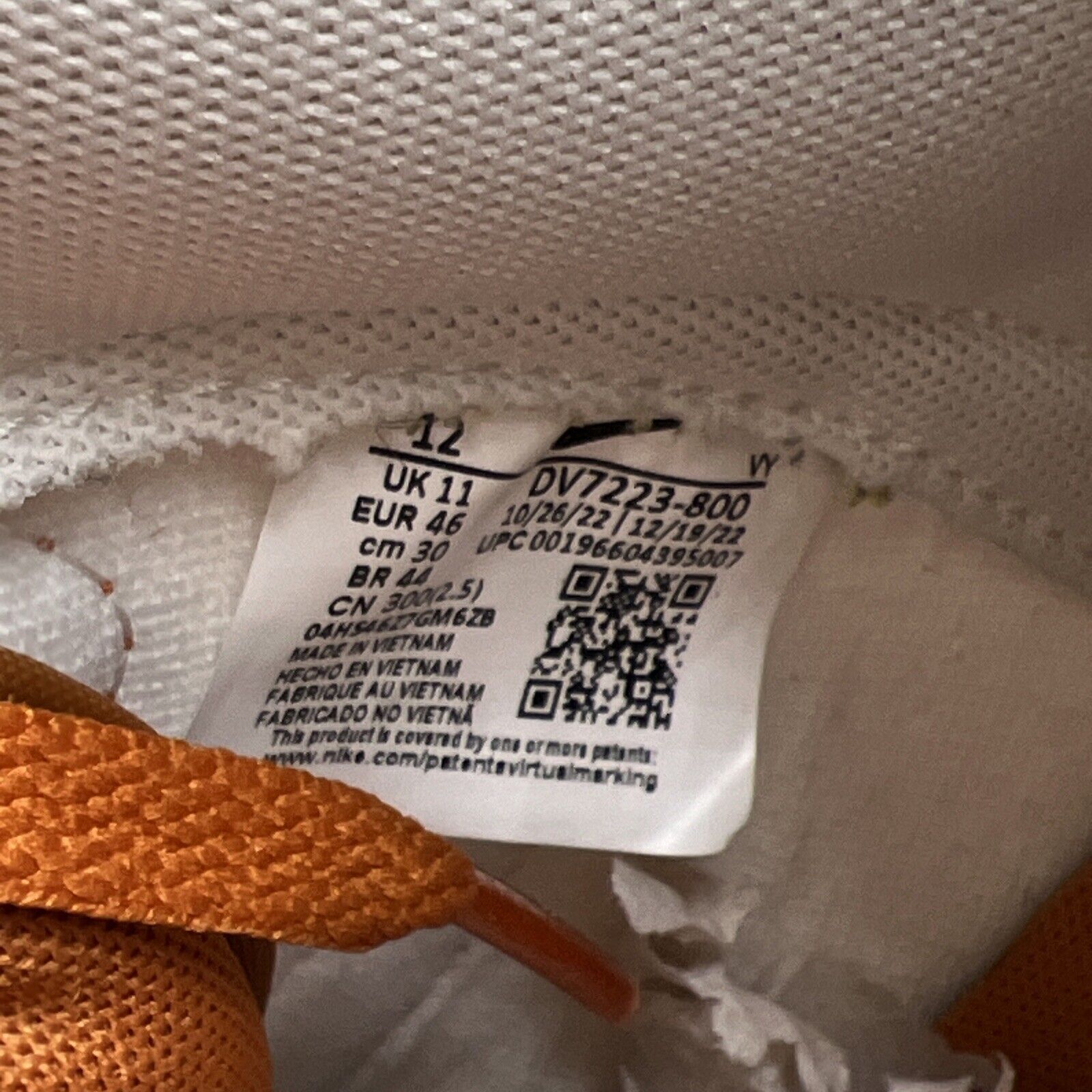 Size 12 - Nike Dunk High Monarch Canvas (DV7223-800)