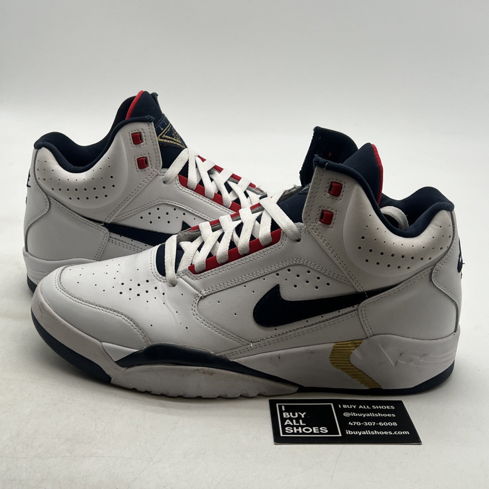 Size 10.5 - Nike Air Flight Lite Mid Olympic (DJ2518-102)