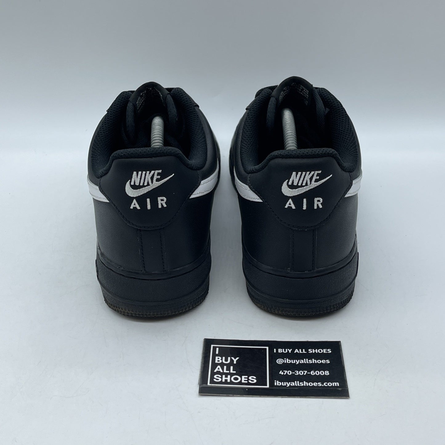 Size 11 - Nike Air Force 1 '07 Black White (FZ0627-010)