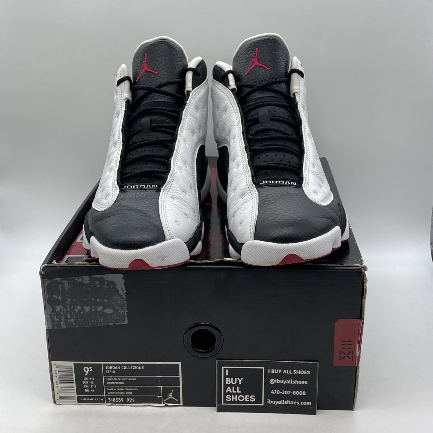 Size 9.5 - Air Jordan 13 Retro 2013 He Got Game (309259-104)