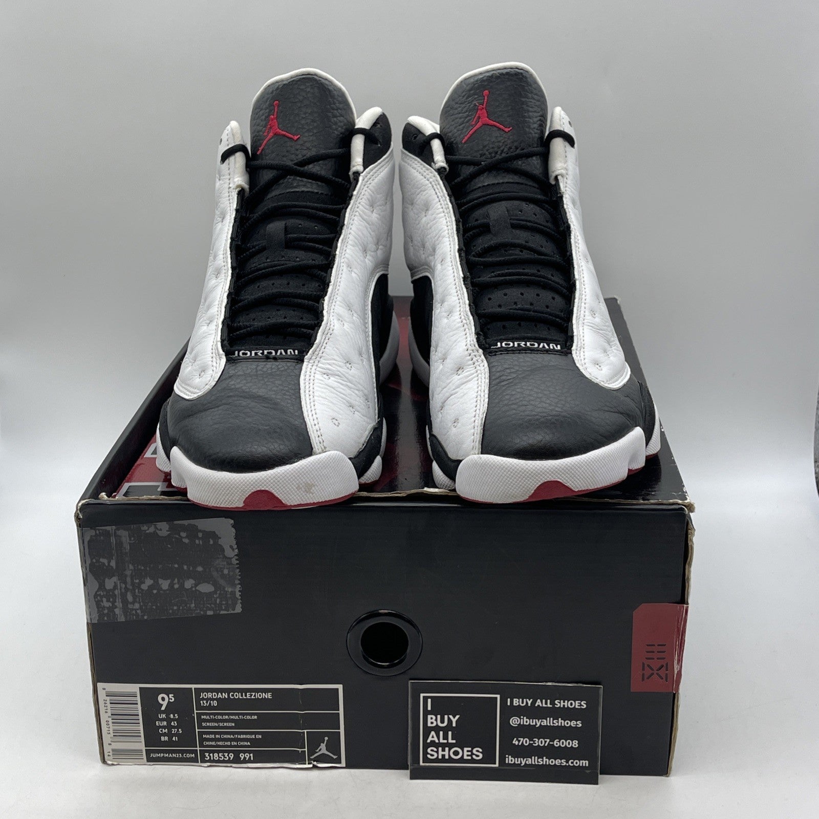 Size 9.5 - Air Jordan 13 Retro 2013 He Got Game (309259-104)
