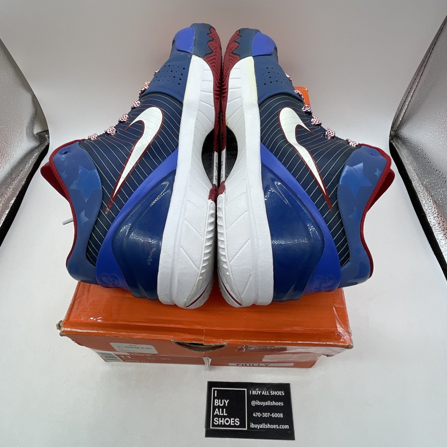 Size 11 - Nike Zoom Kobe 4 2009 Philly (344335-411)