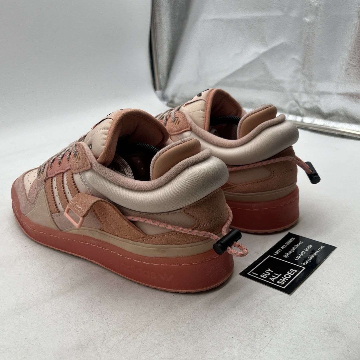 Size 10.5 - Bad Bunny x Adidas Forum Buckle Low Easter Egg (GW0265)