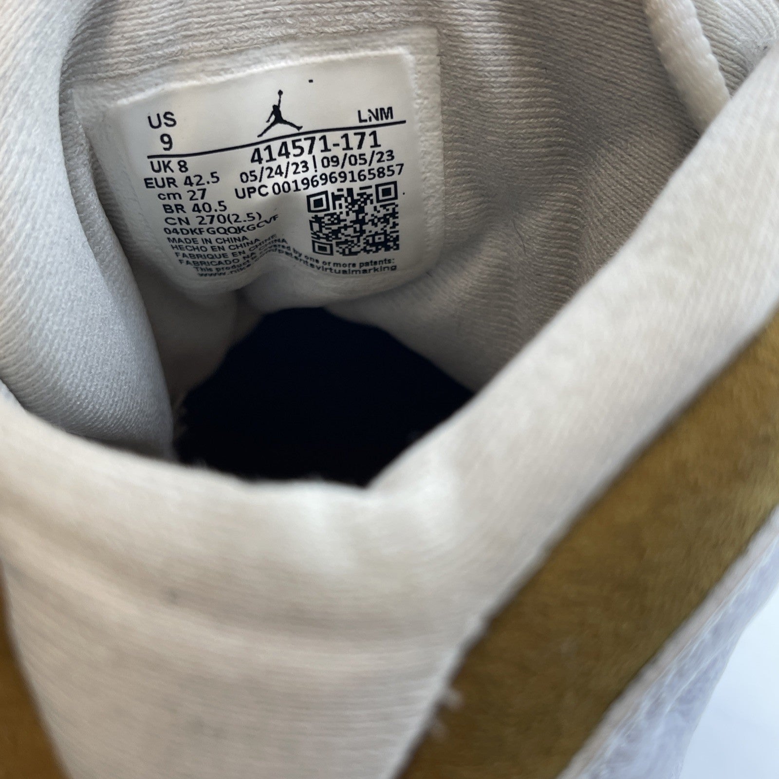 Size 9 - Air Jordan 13 Retro 2023 Wheat Brown Leather (414571-171)