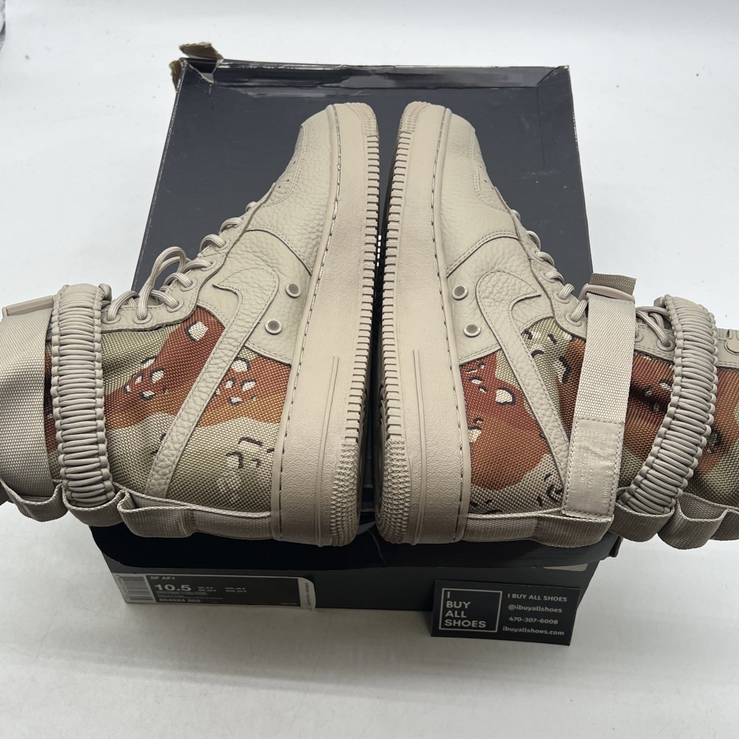 Size 10.5 - Nike SF Air Force 1 Desert Camo (864024-202)