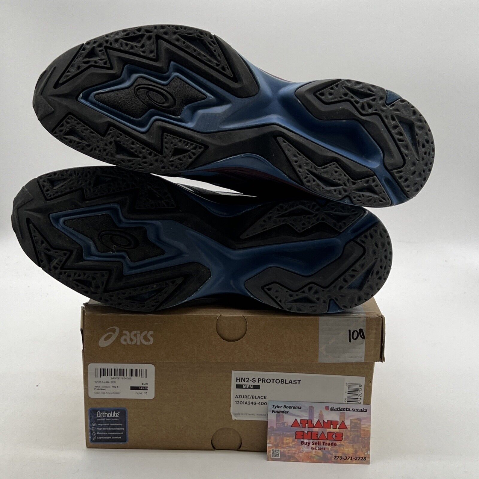 Size 11 - ASICS Kiko Kostadinov x HN2-S Protoblast Aquatic (1201A246-400)