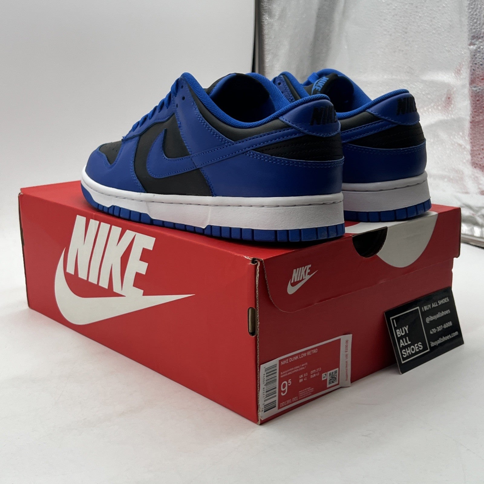 Size 9.5 - Nike Dunk Low Hyper Cobalt (DD1391-001)