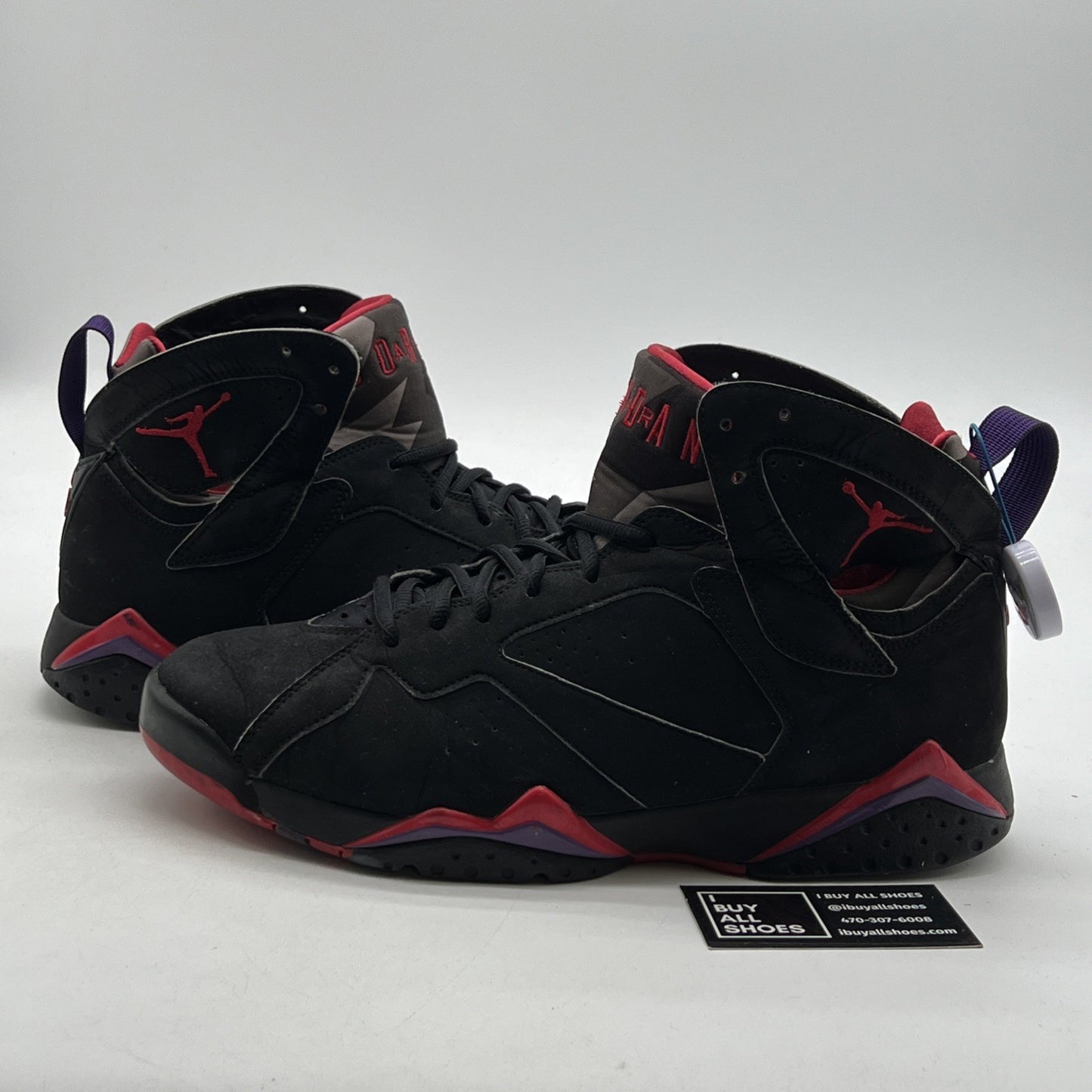 Size 12 - Air Jordan 7 Retro 2012 Raptor (304775-018)