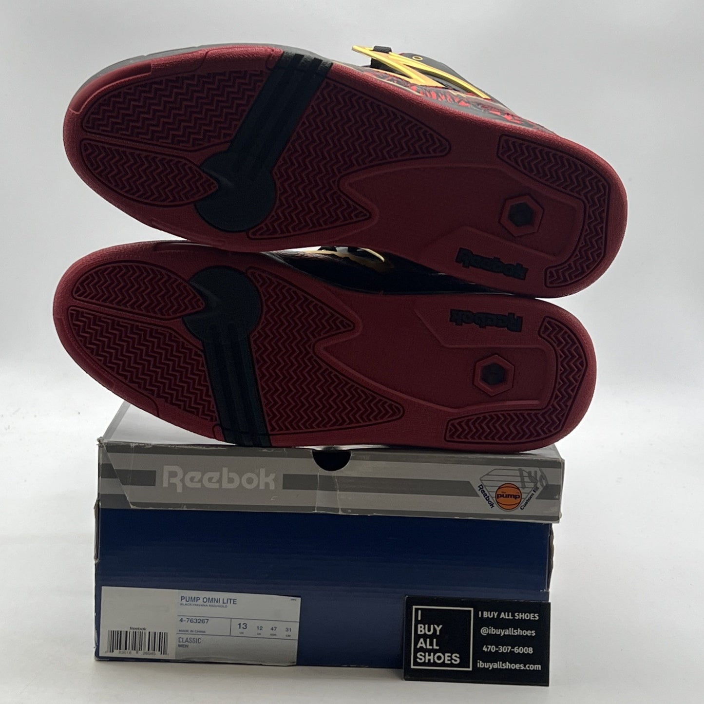 Size 13 - Reebok Pump Omni Lite Year of the Ox Edition Black (4-763267)
