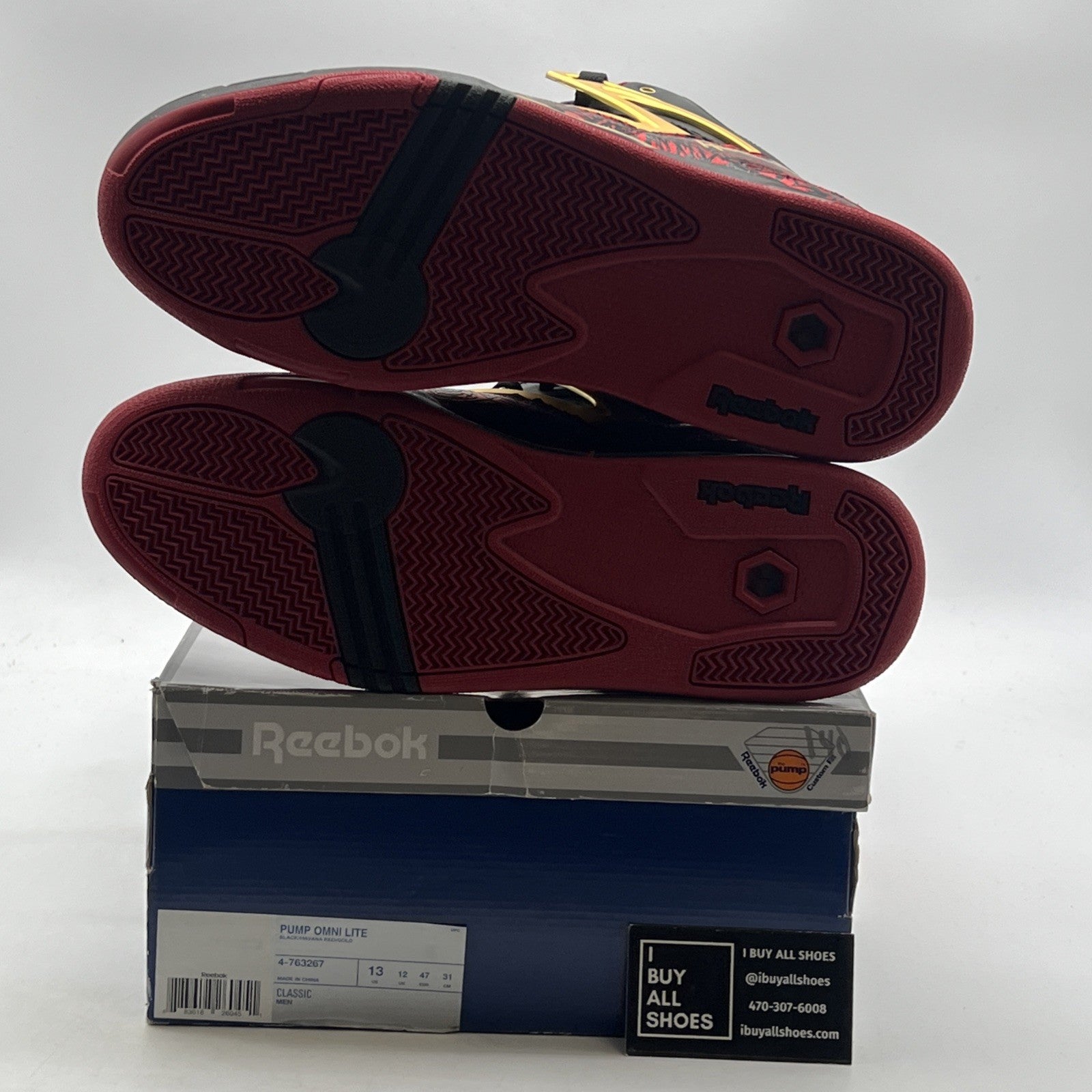 Size 13 - Reebok Pump Omni Lite Year of the Ox Edition Black (4-763267)