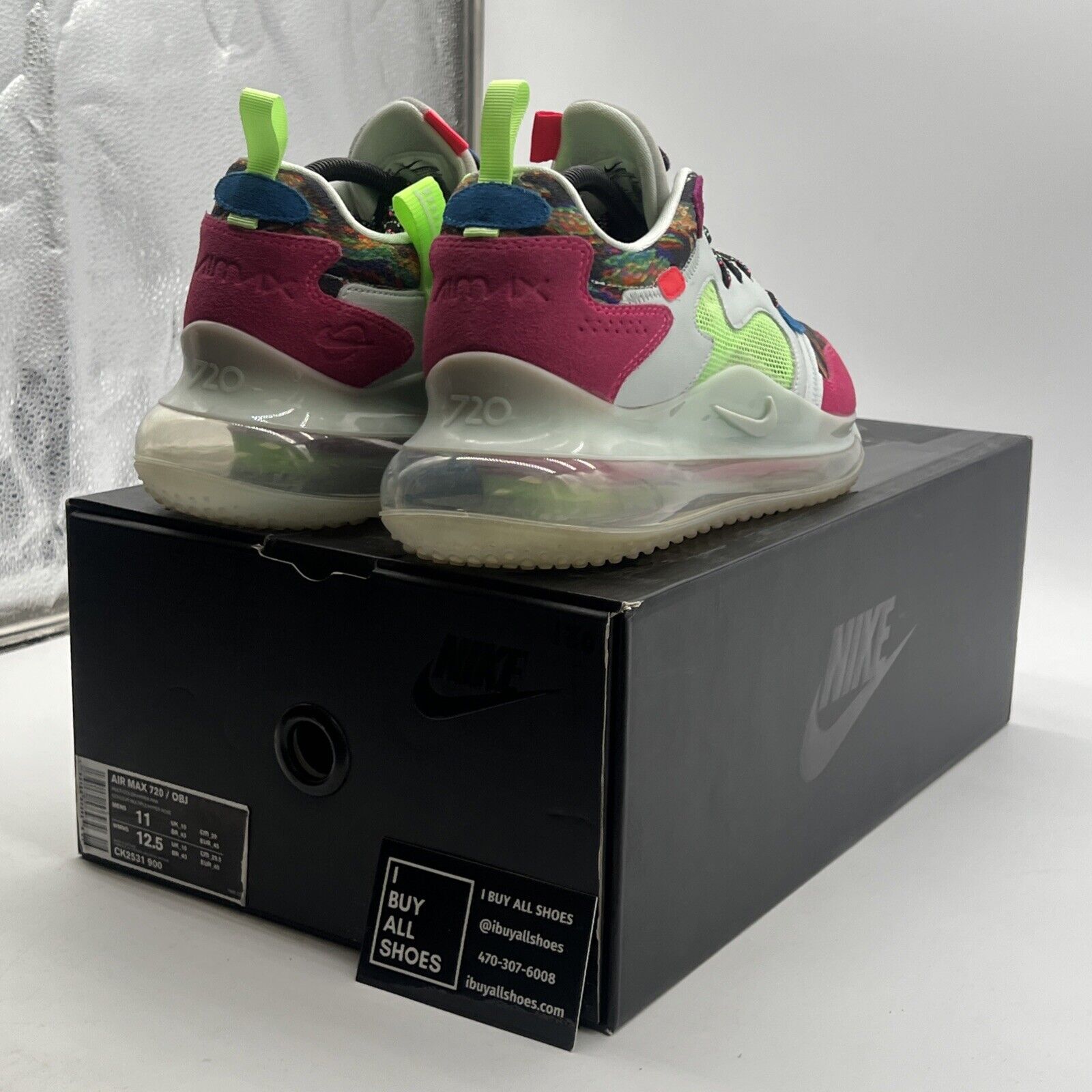 Size 11 - Nike Odell Beckham Jr x Air Max 720 Young King Of The Drip CK2531-900