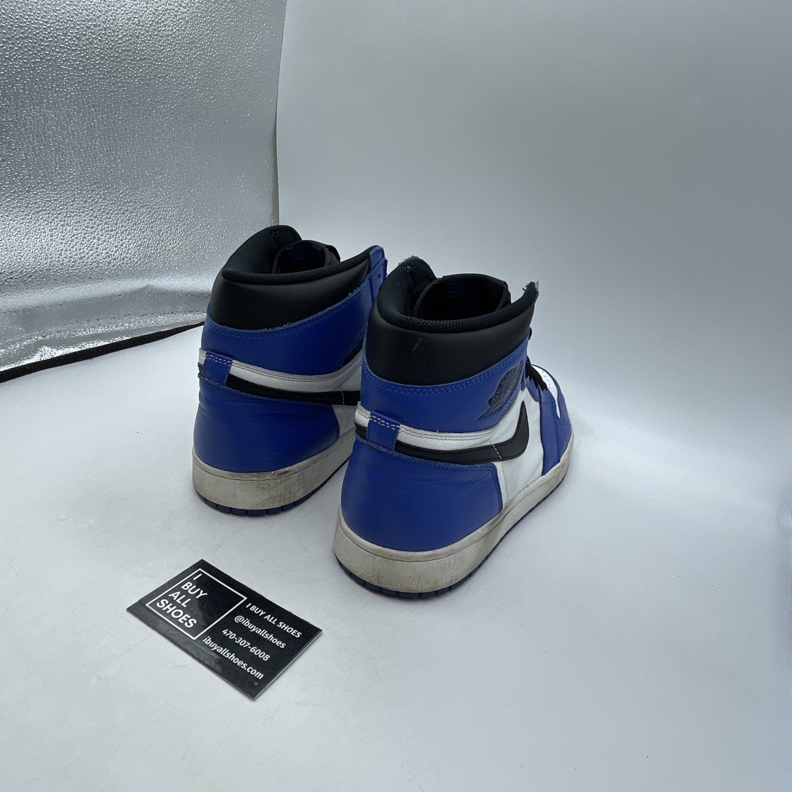 Size 13 - Air Jordan 1 Retro High OG Game Royal 2018 (555088-403)