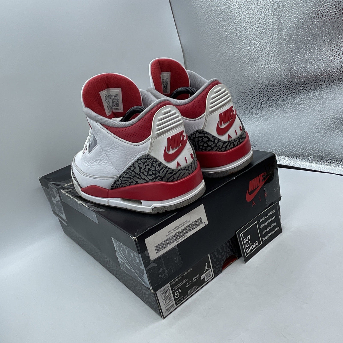 Size 8.5 - Air Jordan 3 Retro Mid Fire Red (DN3707-160)