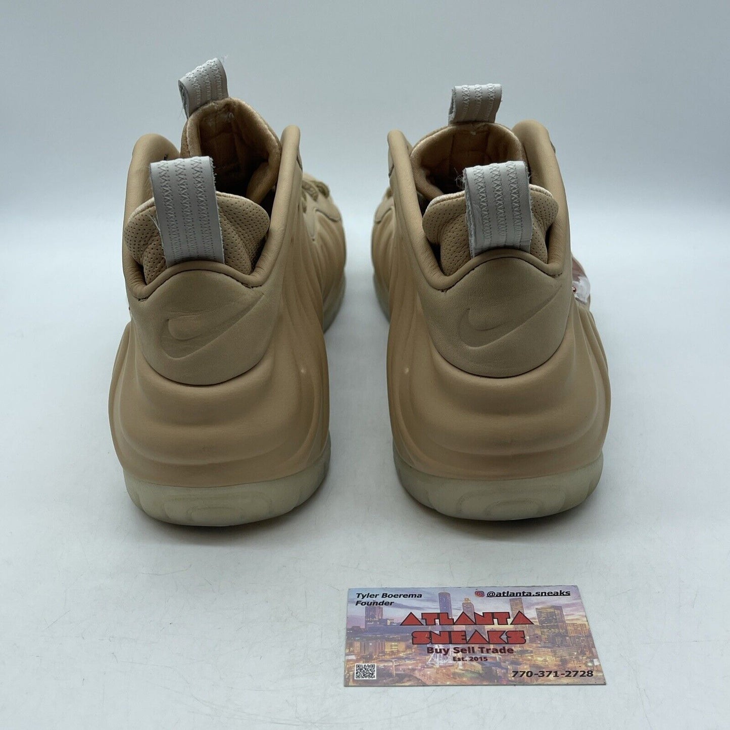 Size 12 - Nike Air Foamposite Pro Premium Vachetta Tan Pink (920377-200)