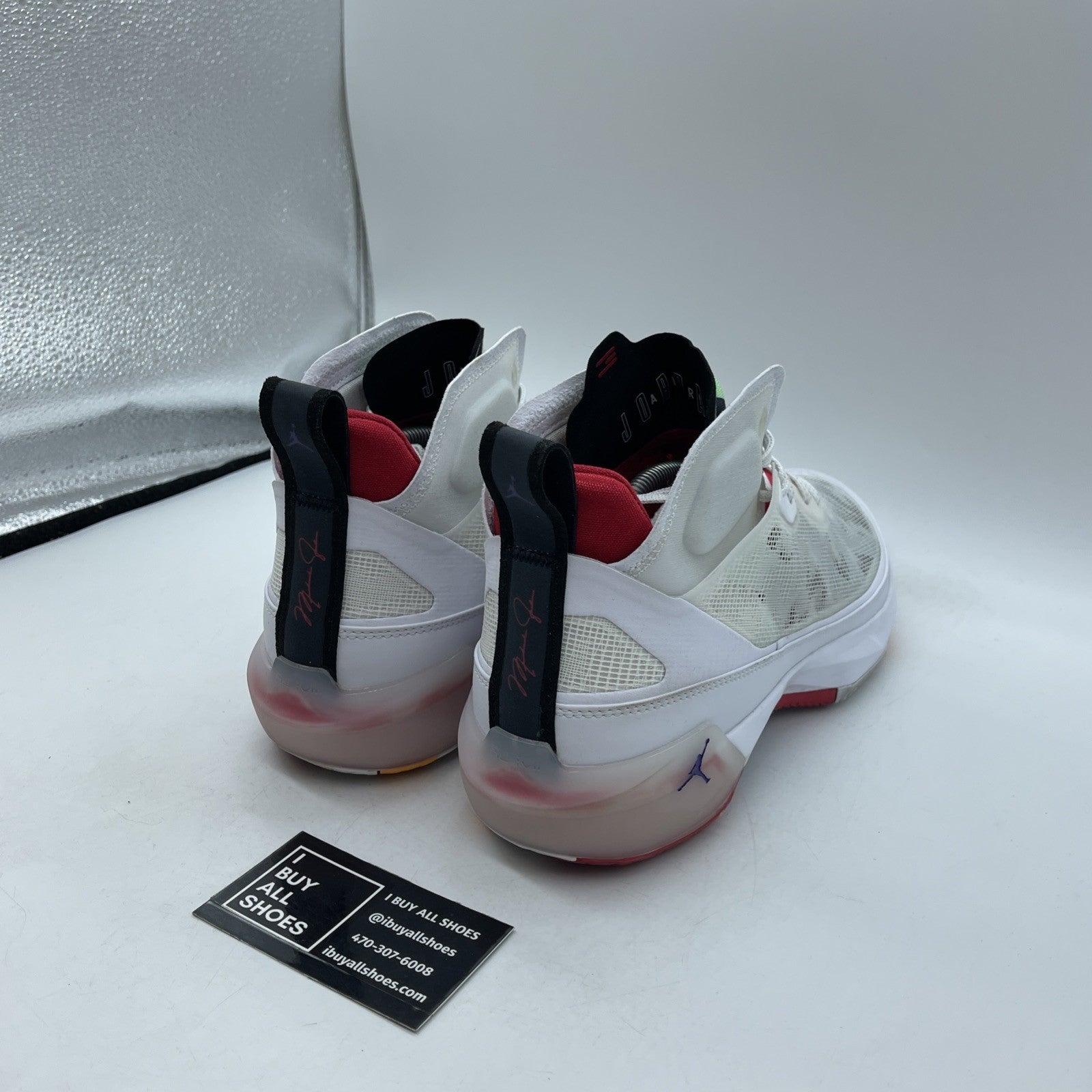 Size 11 - Air Jordan 37 Hare White Black Leather (DD6958-160)