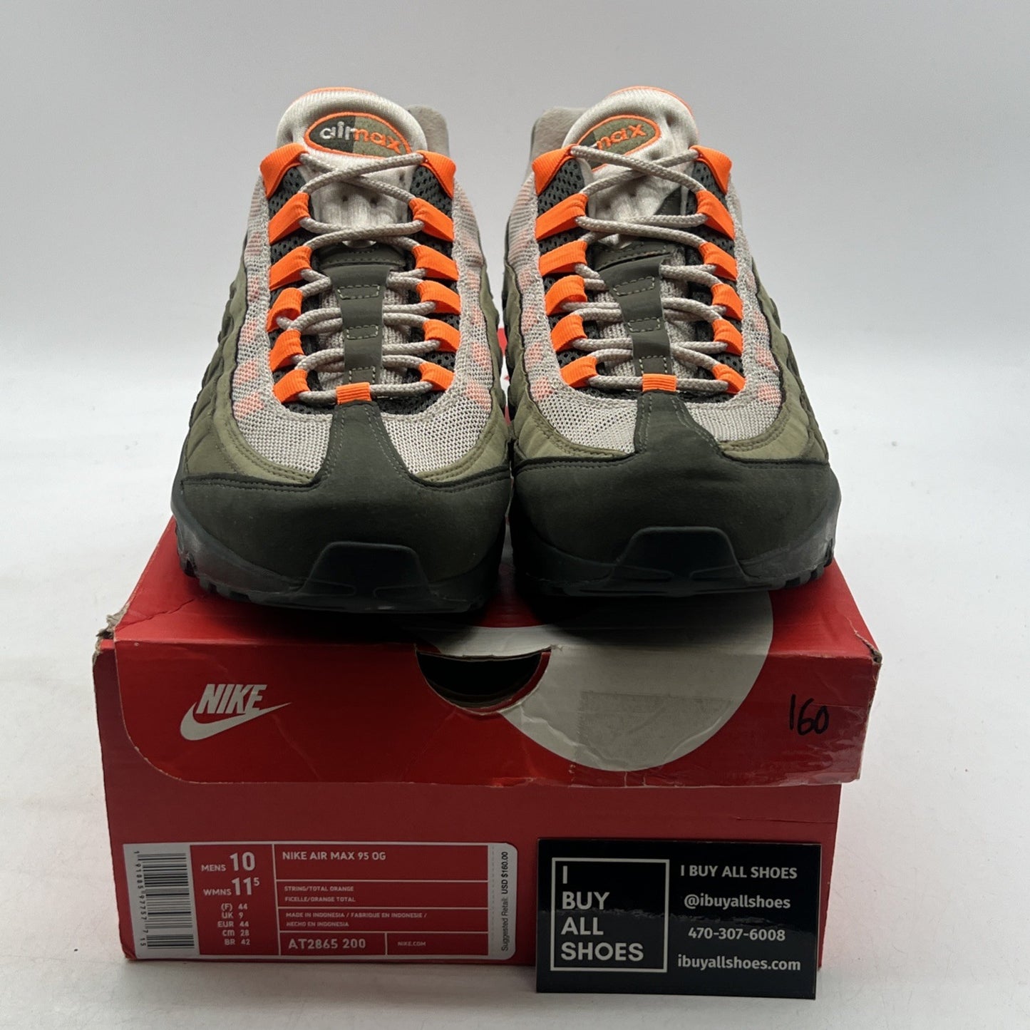 Size 10 - Nike Air Max 95 Neutral Olive (AT2865-200)