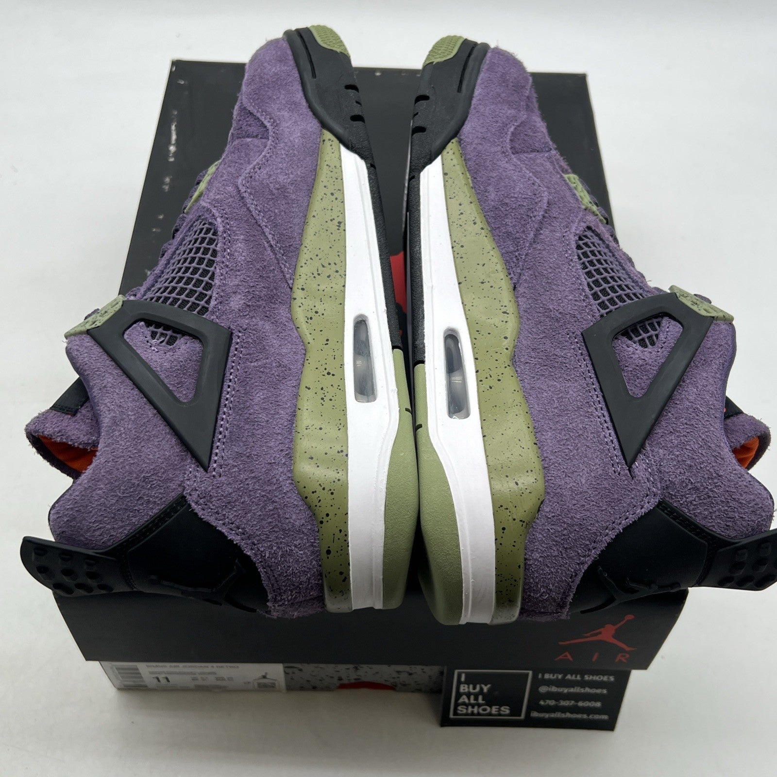 Size 11 - Air Jordan 4 Retro Mid Canyon Purple W (AQ9129-500)