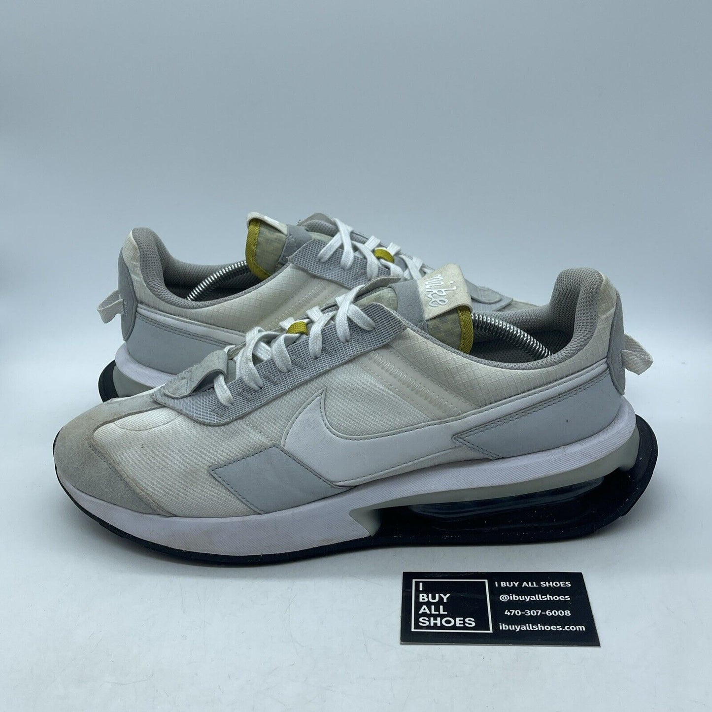 Size 13 - Nike Air Max Pre-Day Summit White Grey Suede Leather (DA4263-100)