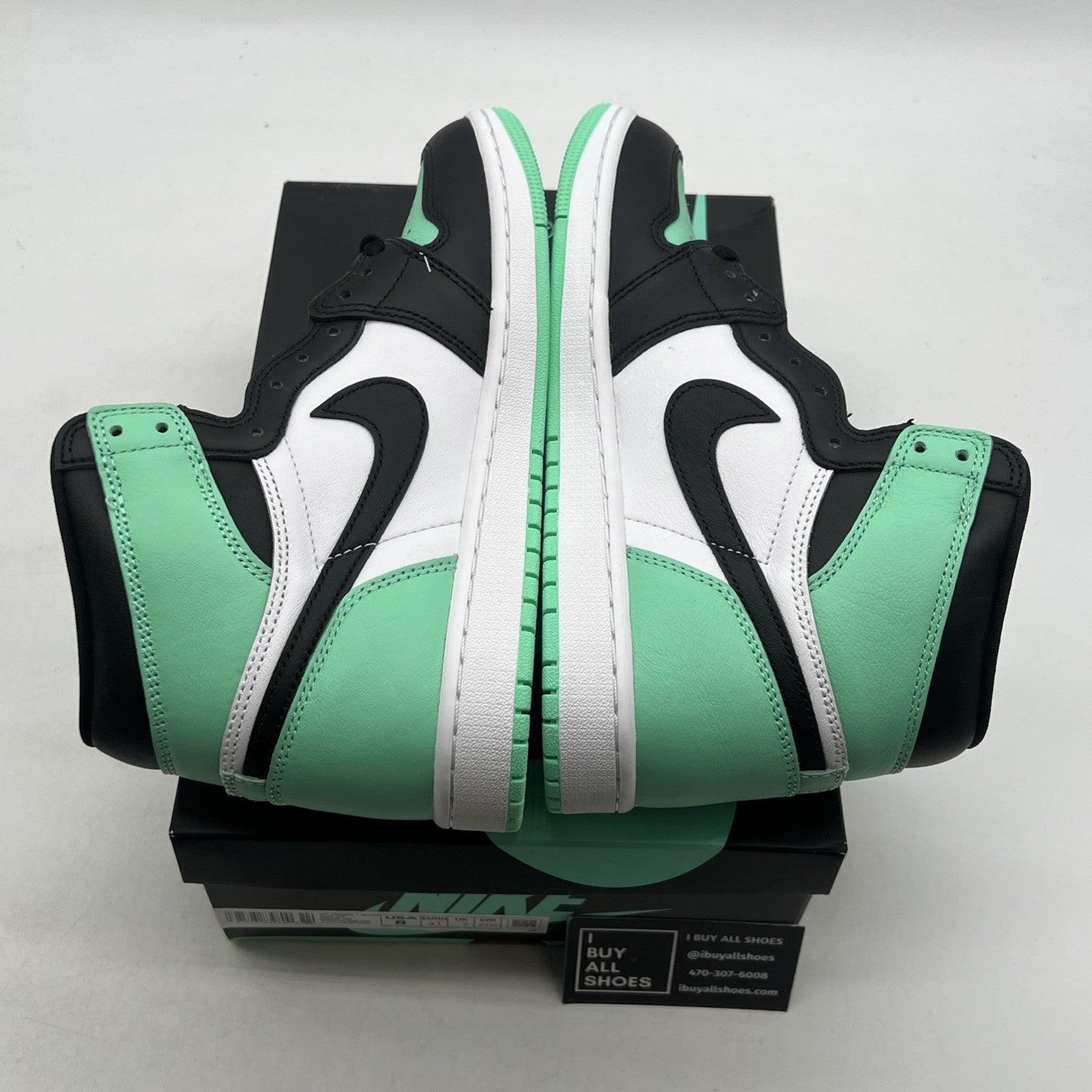 Size 8 - Air Jordan 1 Retro OG High Green Glow (DZ5485-130)