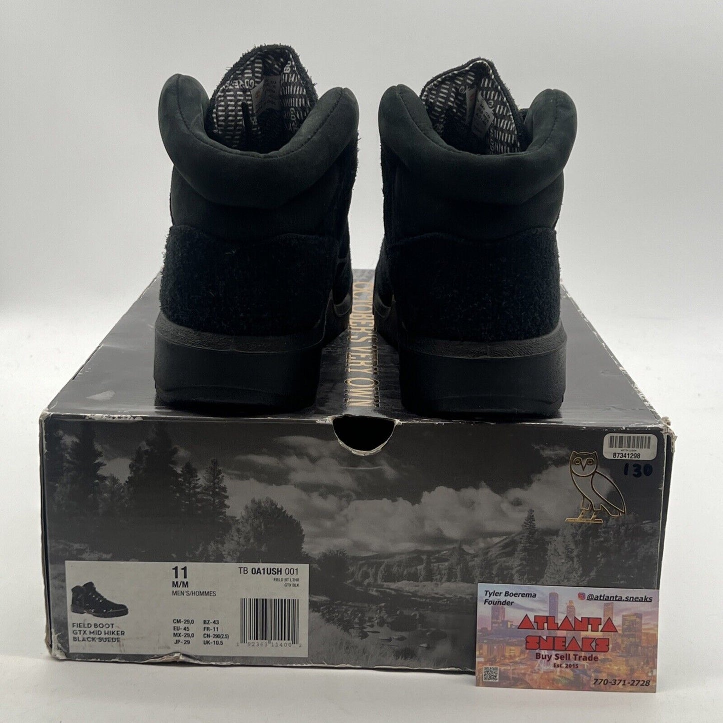 Size 11 - OVO X Timberland Field Boot Drake Edition #Rare (TBOA1USH-001)