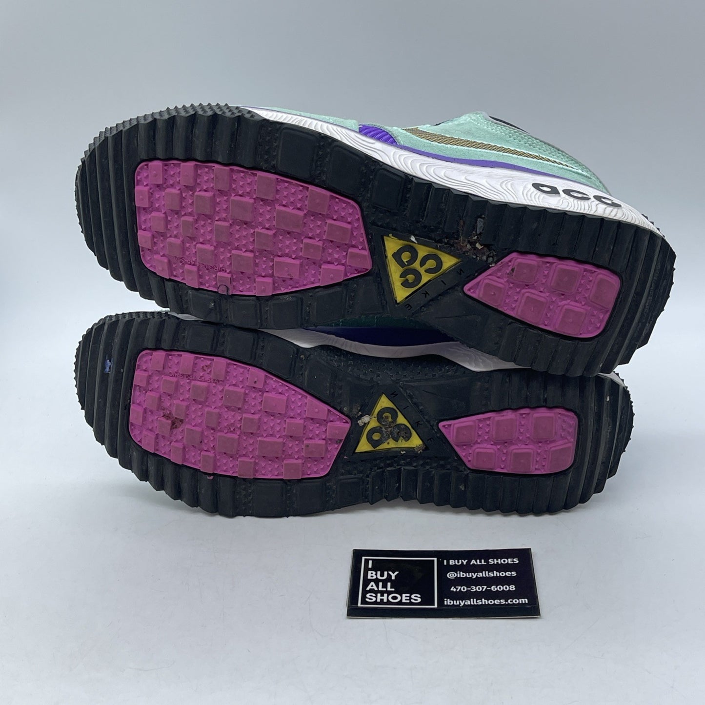 Size 9 - Nike ACG Dog Mountain Emerald Rise Purple Blue Suede (AQ0916-300)