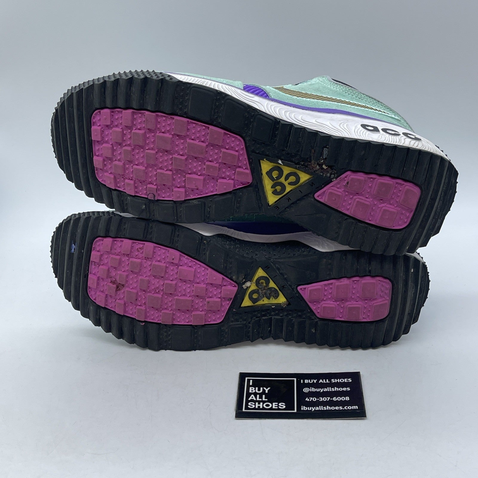 Size 9 - Nike ACG Dog Mountain Emerald Rise Purple Blue Suede (AQ0916-300)