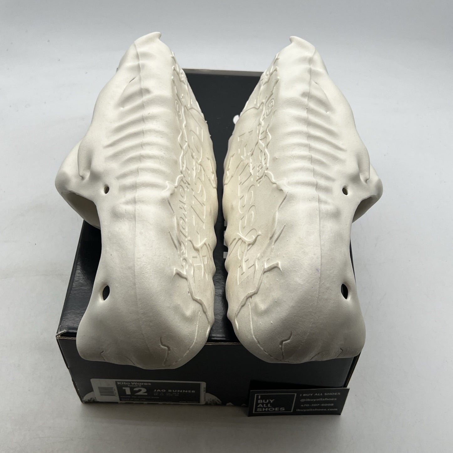 Size 12 - Kito Wares Fossil-X Jag Runners “Pre-Historic Bone”