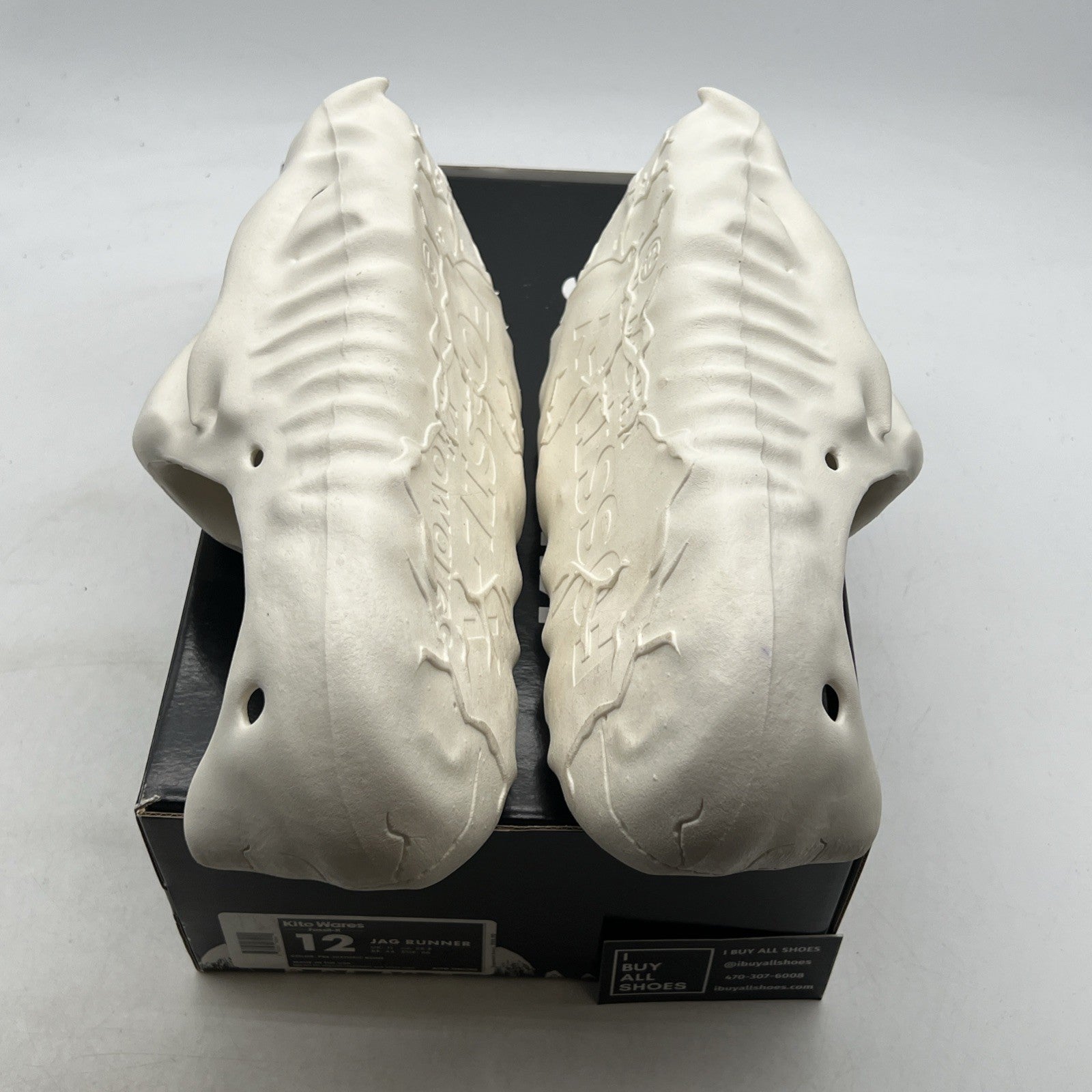 Size 12 - Kito Wares Fossil-X Jag Runners “Pre-Historic Bone”