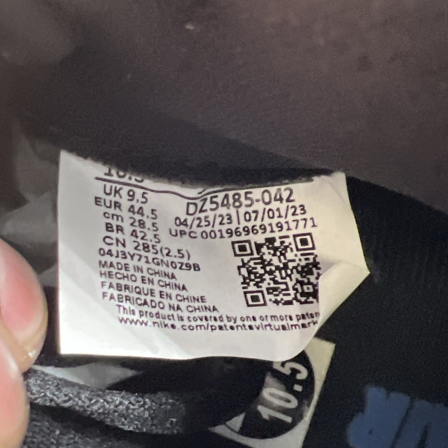 Size 10.5 - Air Jordan 1 Retro OG High Royal Reimagined (DZ5485-042)