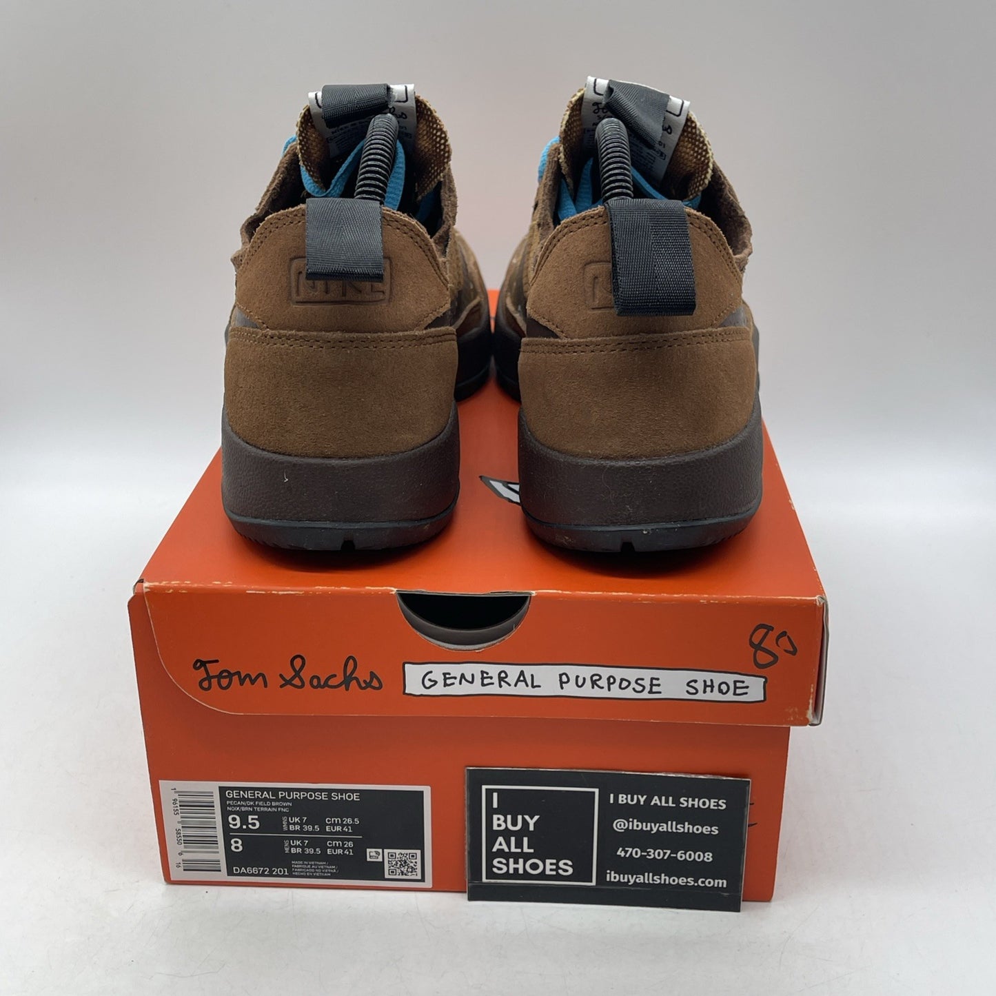 Size 9.5 - Nikecraft x Tom Sachs General Purpose Shoe Field Brown (DA6672-201)