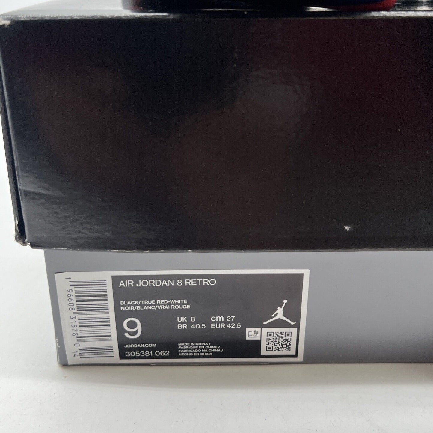 Size 9 - Air Jordan 8 Retro Mid Playoff (305381-062)