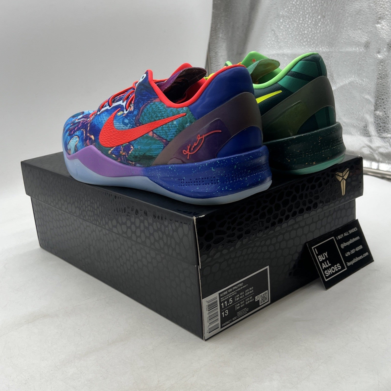 Size 11.5 - Nike Kobe 8 Protro What the Kobe 2025 Sneakers (HM9621-900)