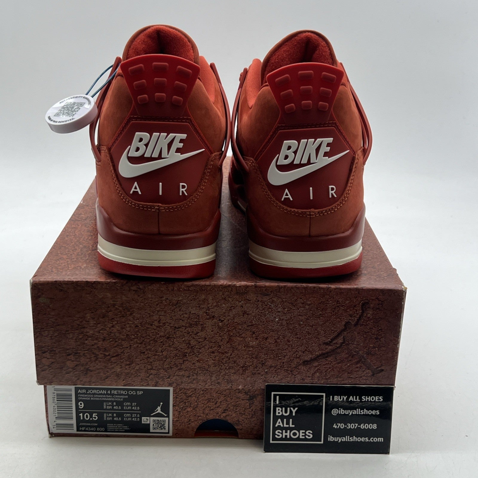 Size 9 - Nigel Sylvester x Air Jordan 4 Retro OG SP Brick By Brick (HF4340-800)