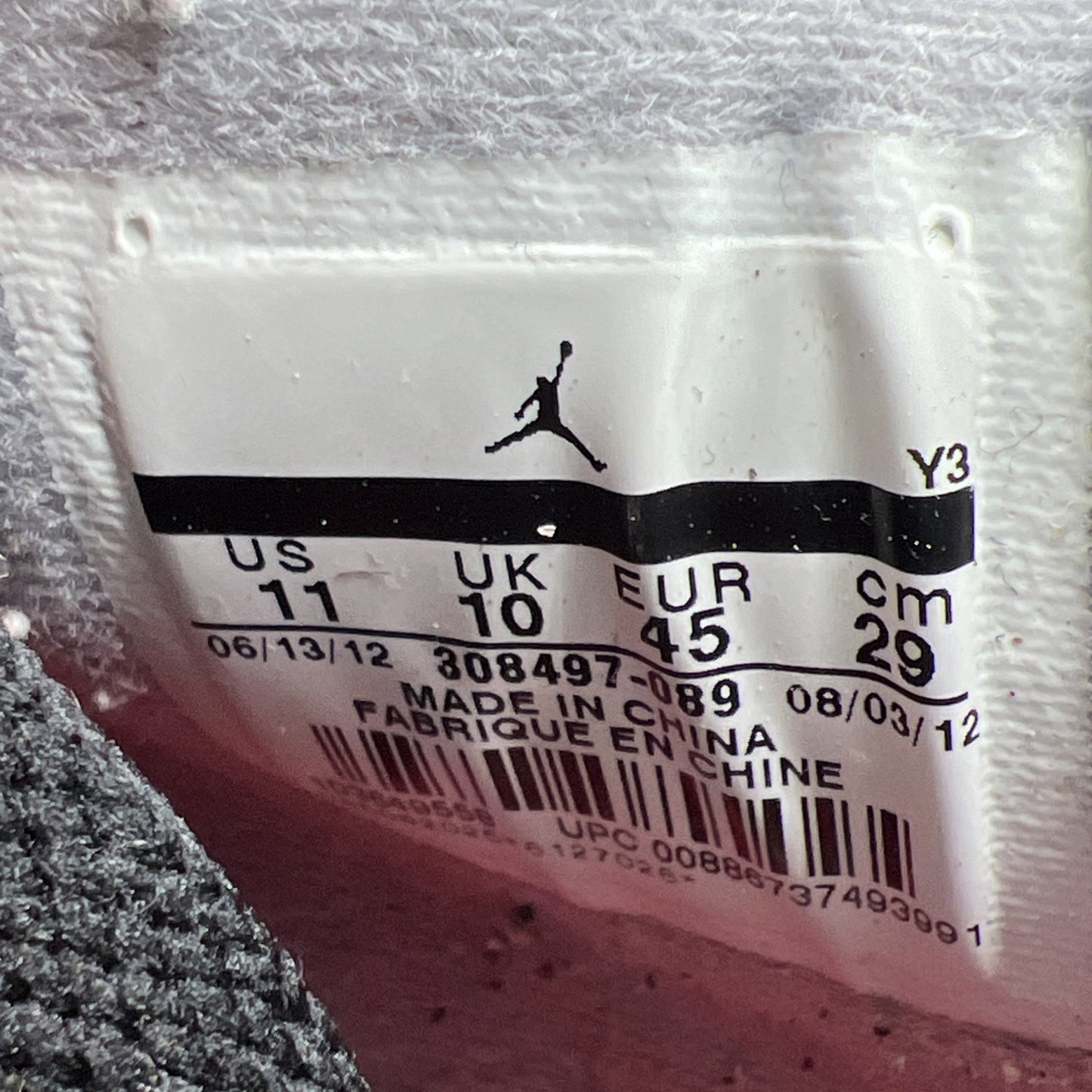 Size 11 - Air Jordan 4 Retro bred release 2012 (308497-089)
