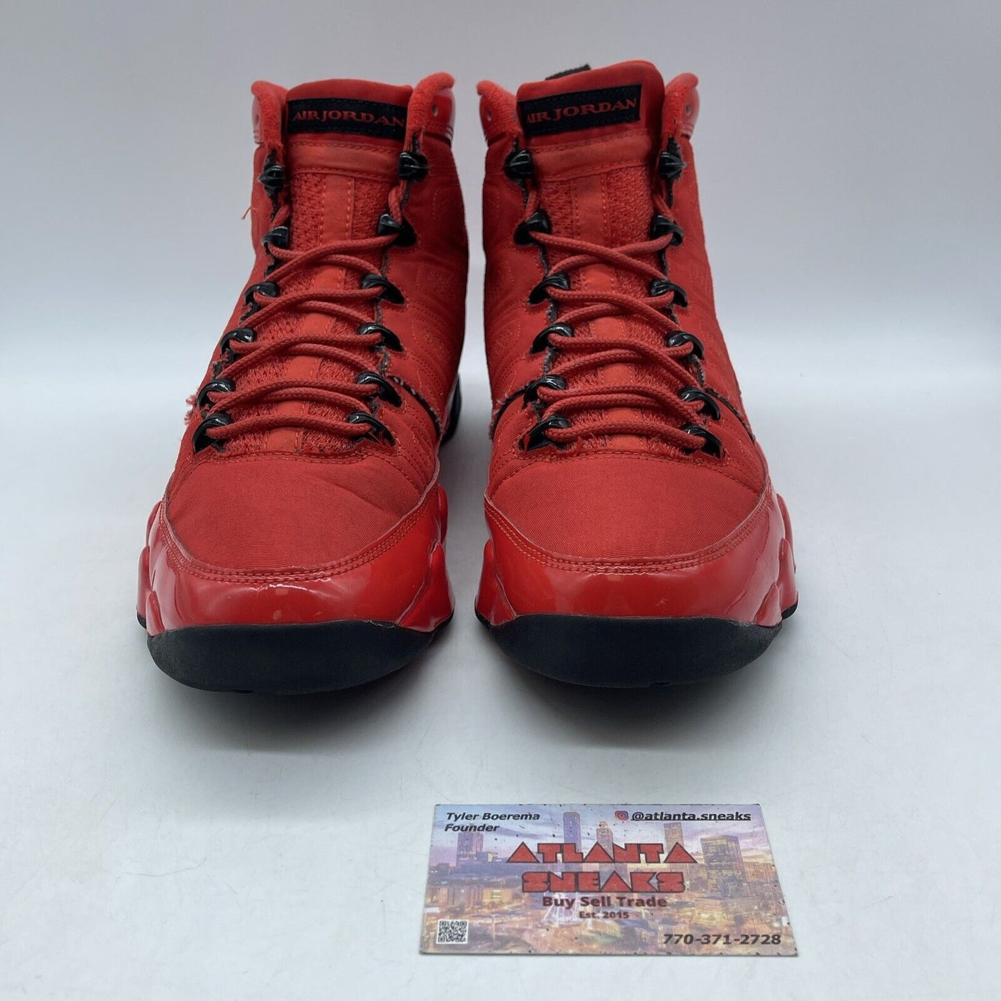 Size 10 - Jordan 9 Chile Red Black Suede Leather (CT8019-600)