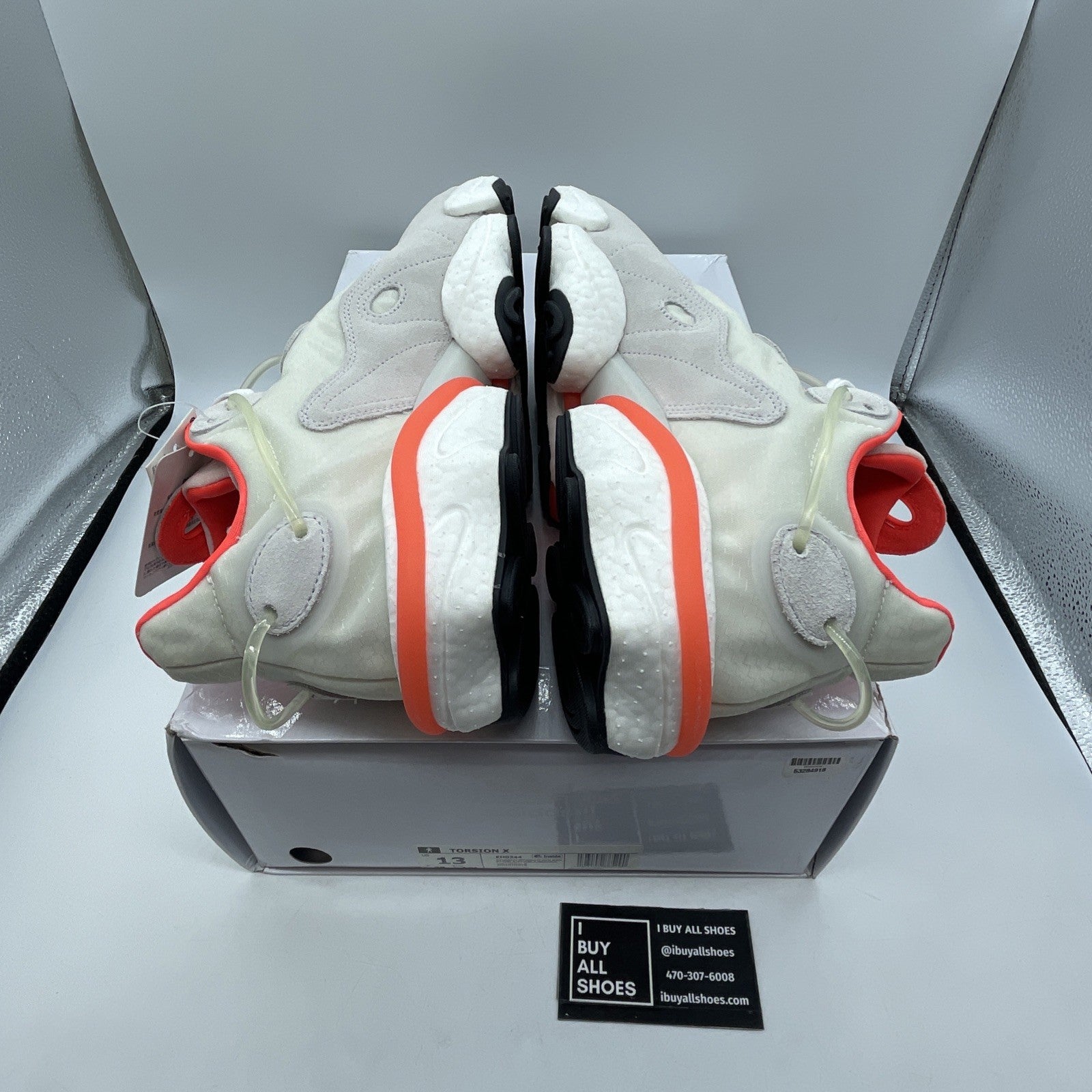 Size 13 - Adidas Torsion X Solar Red (EH0244)