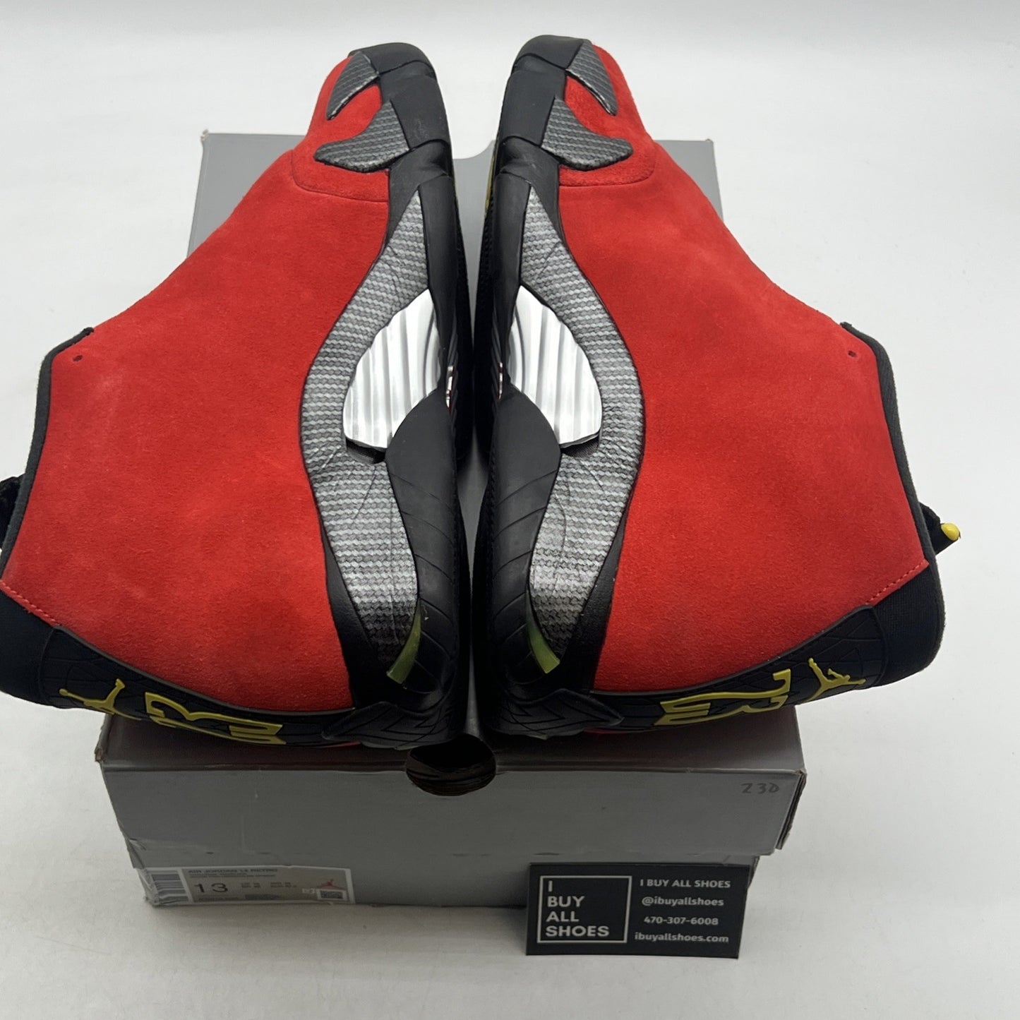 Size 13 - Air Jordan 14 Retro 2025 Ferrari (IF5015-600)