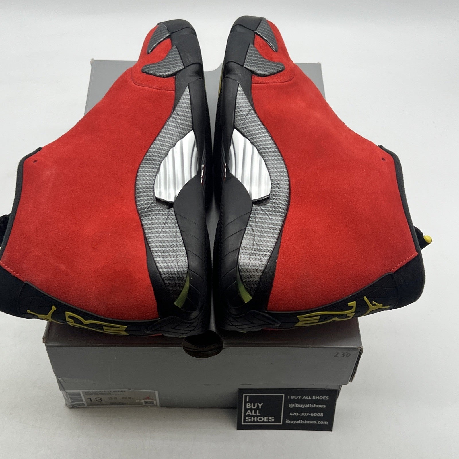 Size 13 - Air Jordan 14 Retro 2025 Ferrari (IF5015-600)