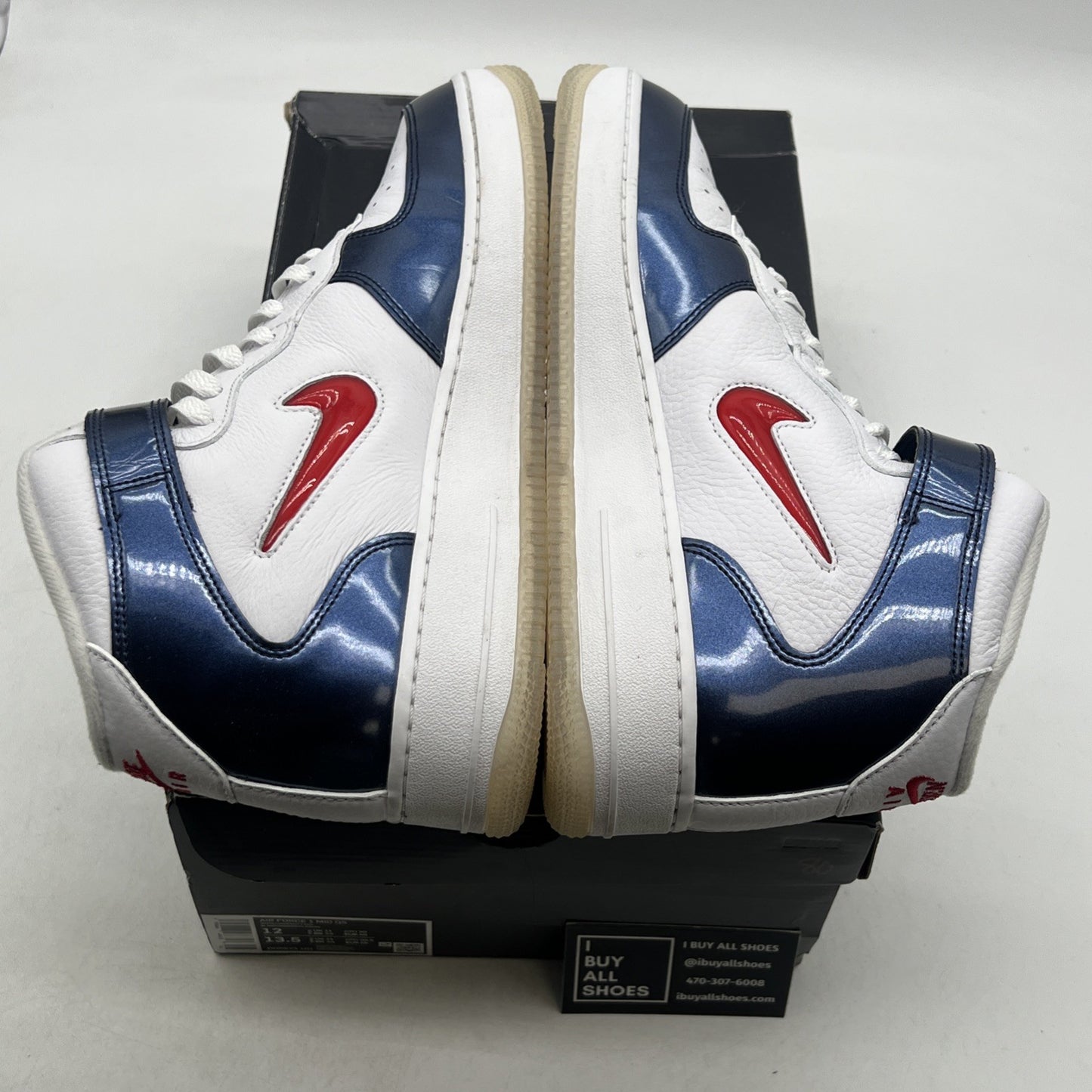 Size 12 - Nike Air Force 1 QS Mid Independence Day (DH5623-101)