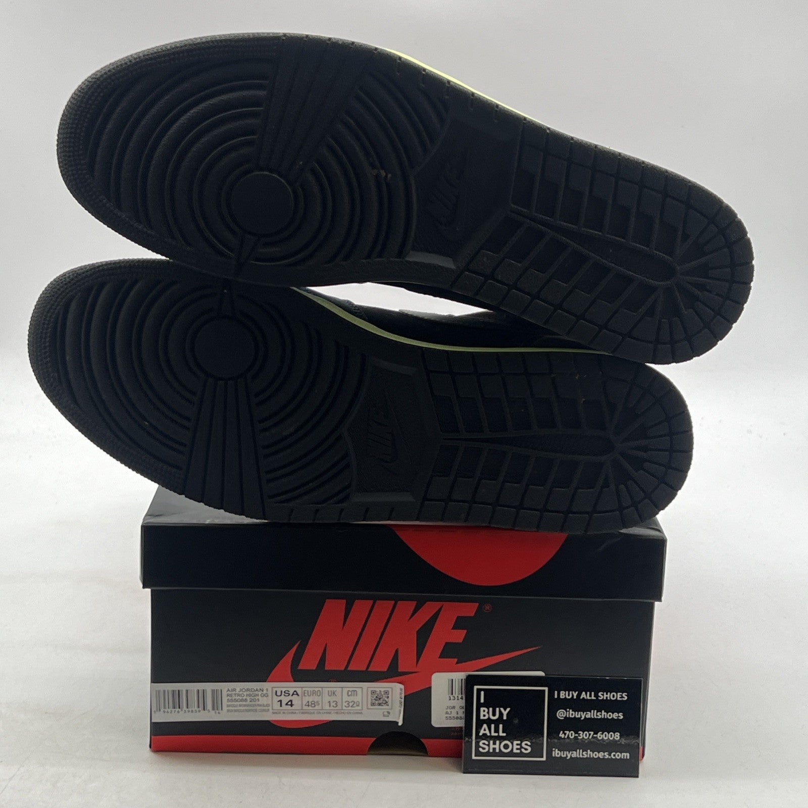 Size 14 - Air Jordan 1 Retro High Tokyo Bio Hack (555088-201)
