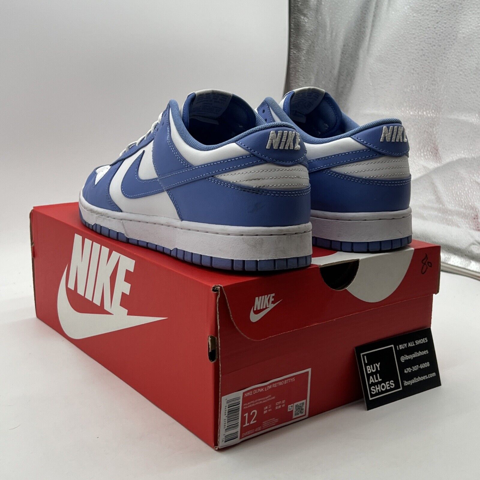 Size 12 - Nike Dunk Low Polar Blue (DV0833-400)