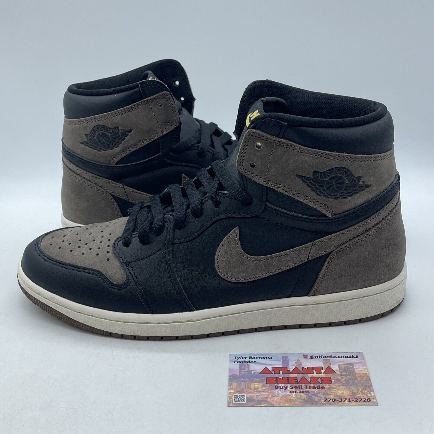 Size 10.5 - Jordan 1 Retro OG High Palomino Brown Black White (DZ5485-020)