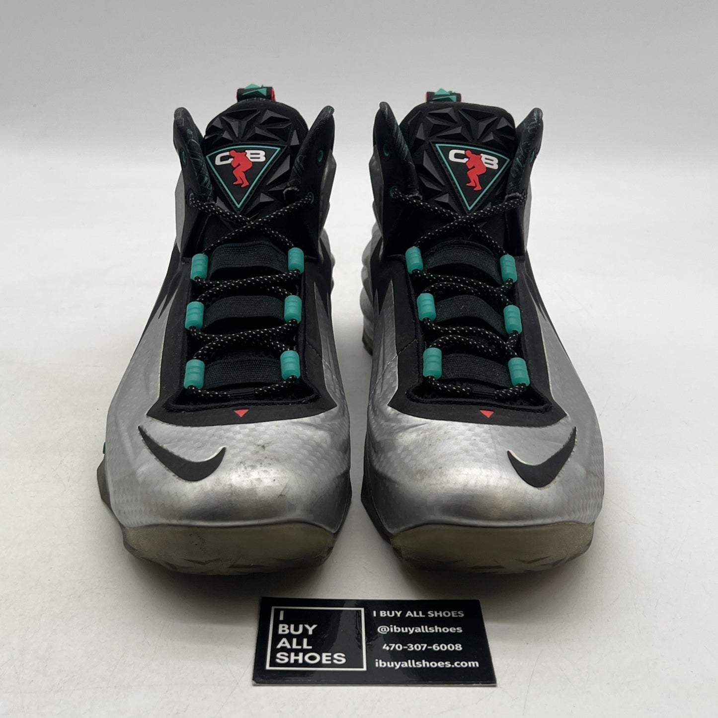 Size 11 - Nike Chuck Posite Metallic Silver (684758-001)