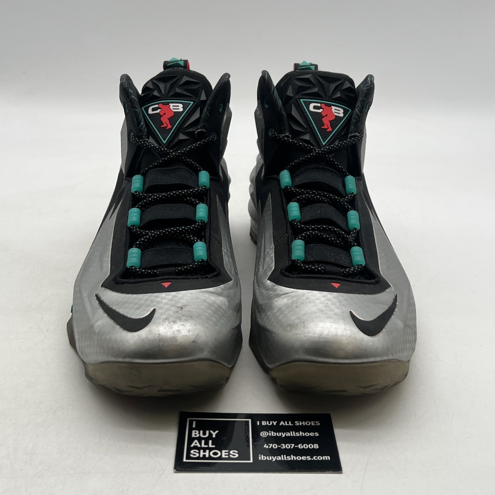 Size 11 - Nike Chuck Posite Metallic Silver (684758-001)