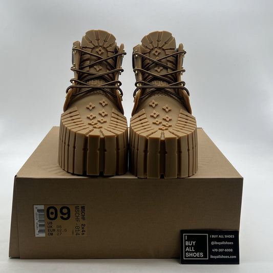 Size 9 - MSCHF 2x4 Timberland Boots Big Red Boots